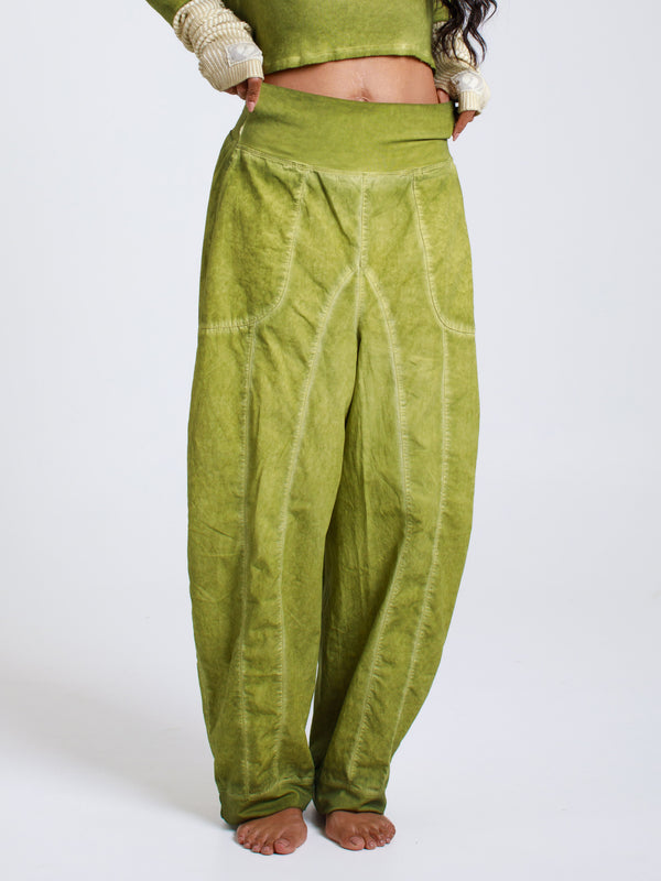 Oversized Poplin Pants