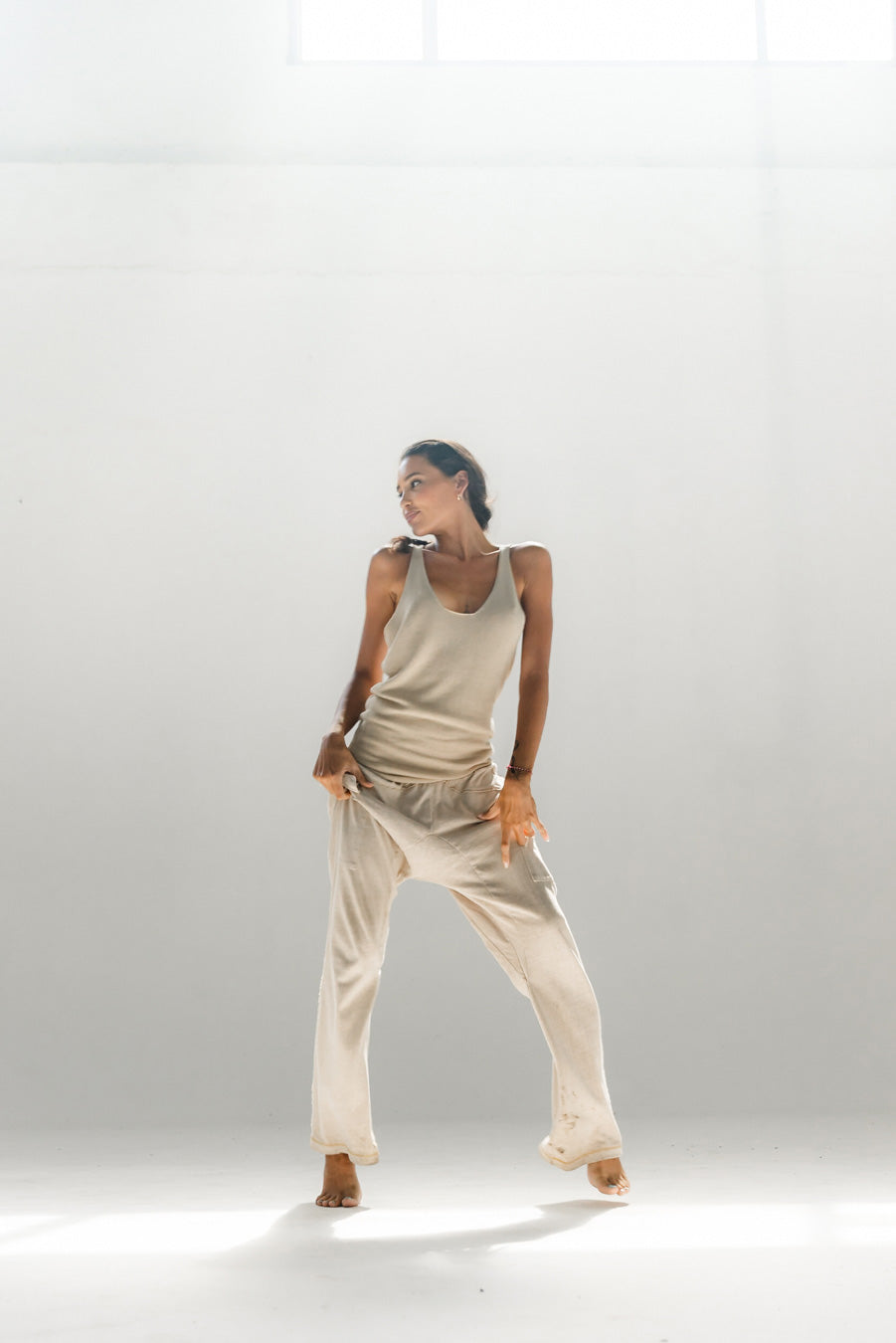 Low Hip Pocket Pants
