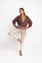 Herringbone Hooded Jacket