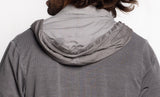 Herringbone Hooded Jacket