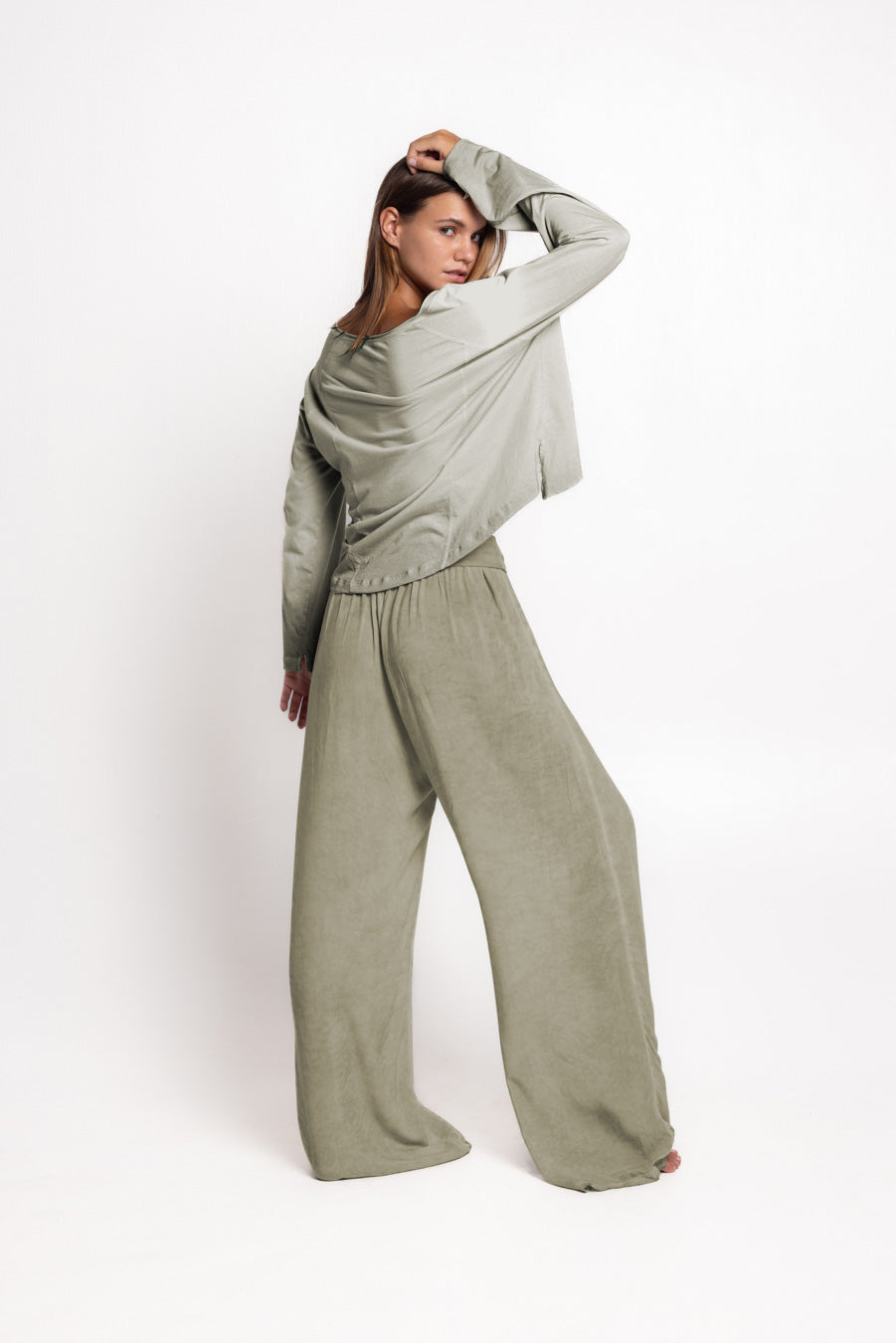 Long Wide Pants