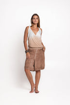 Cross Neck Tank Top