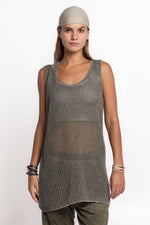 Knitted Long Tank Top