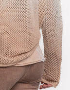 Deep Dyed Knitted Sweater