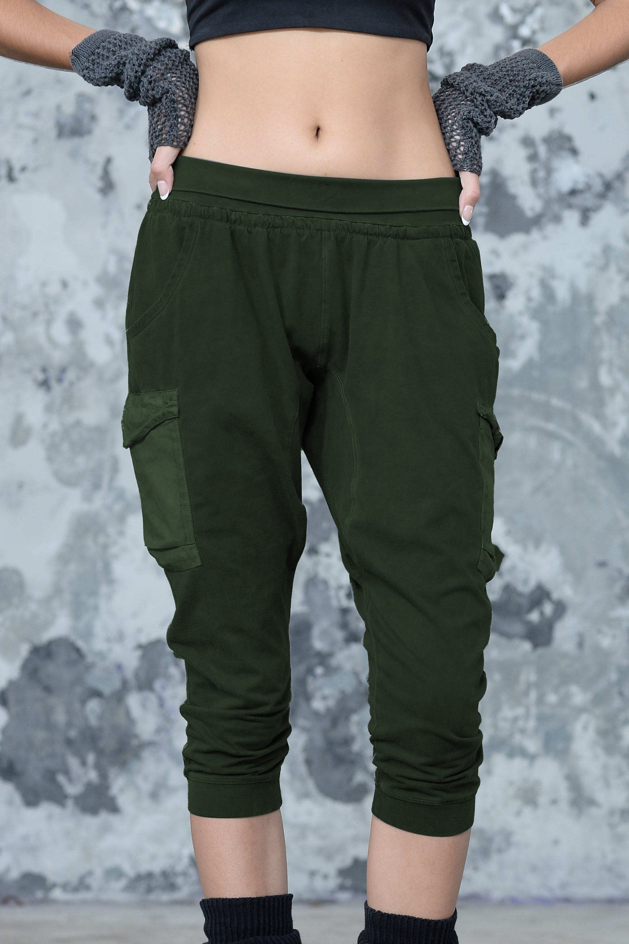 Capri Low Crotch Pants