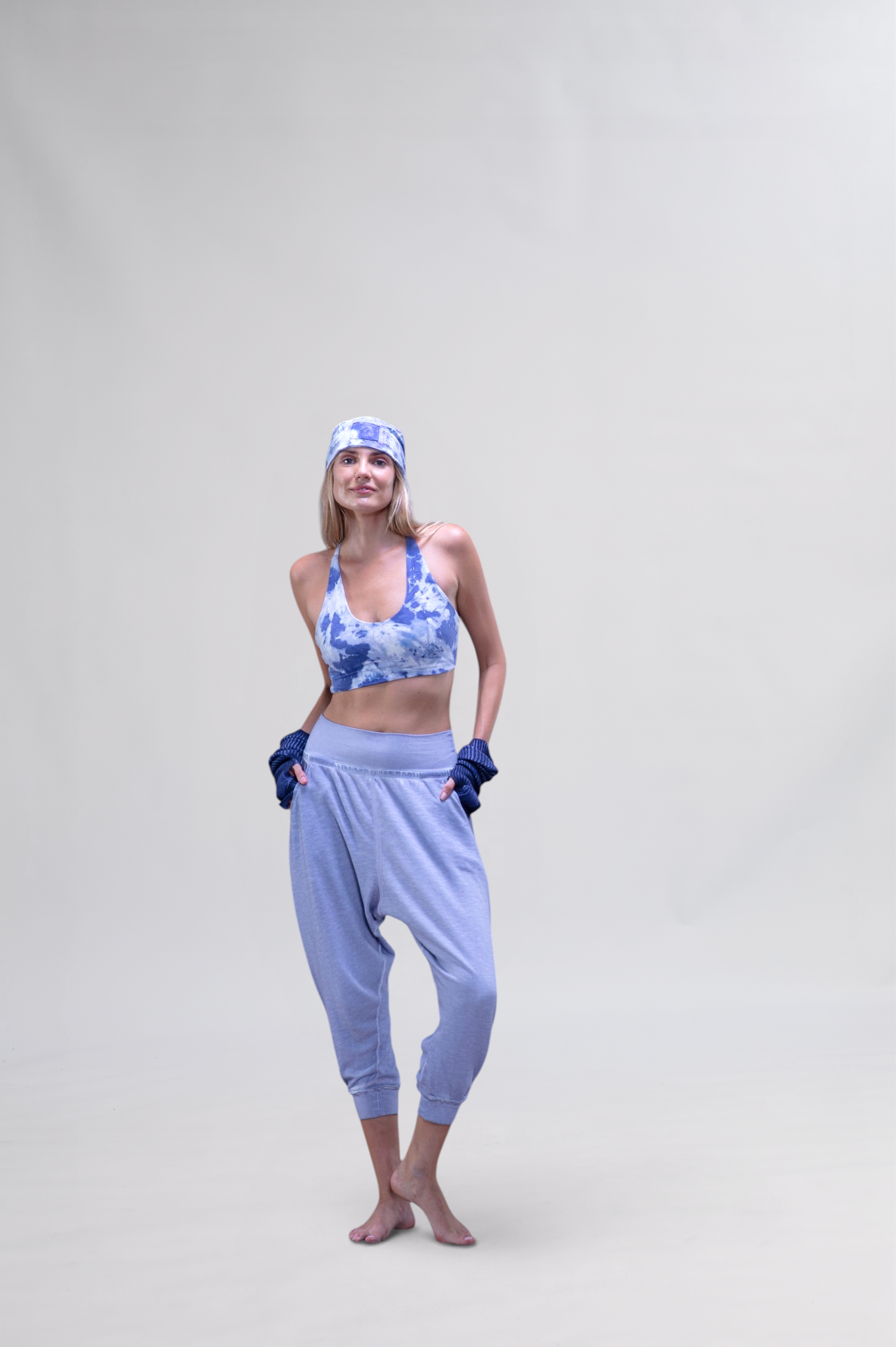 Blue Tie-dye