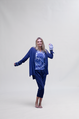 Blue Tie-dye