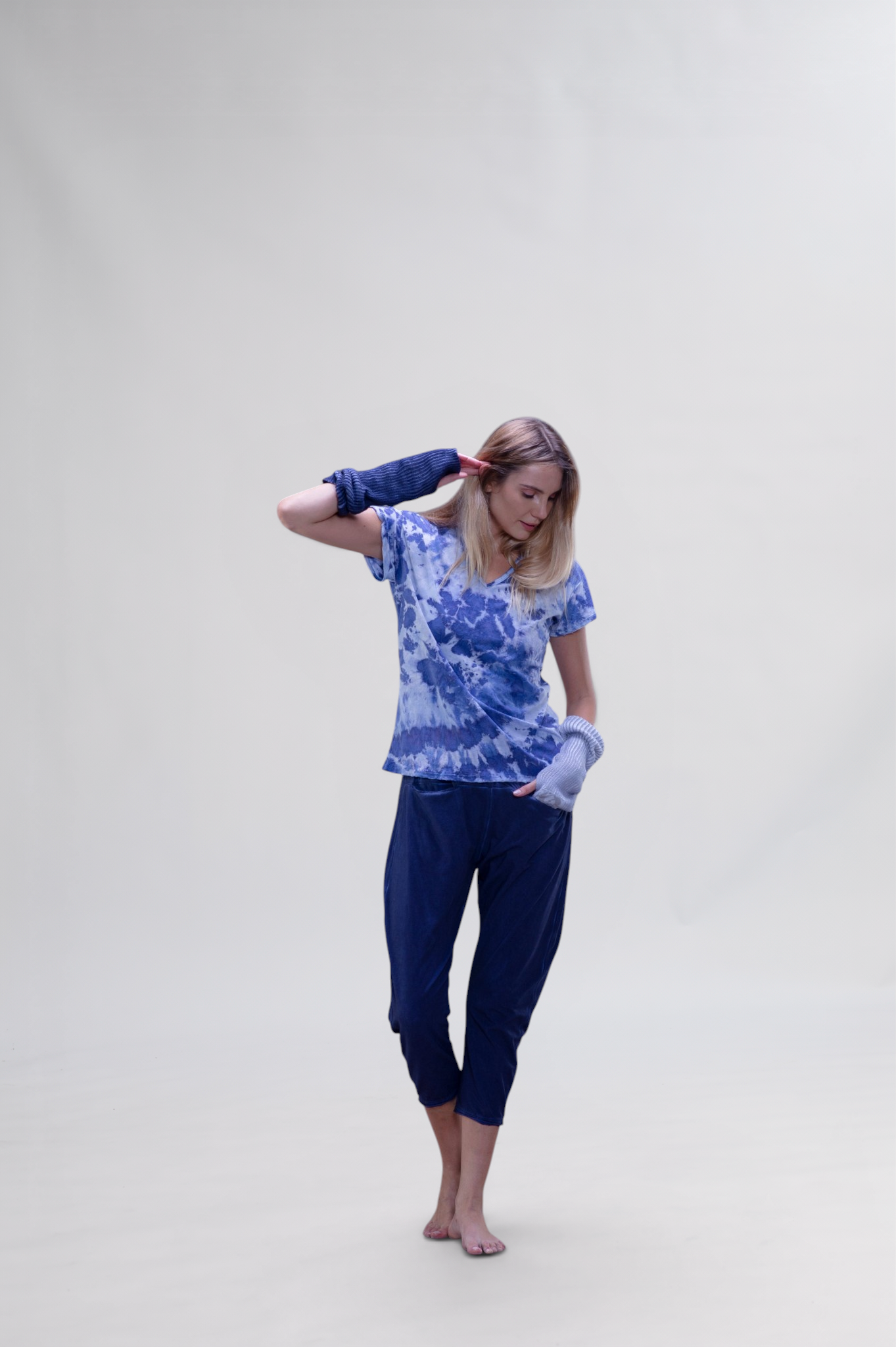 Blue Tie-dye