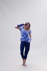 Blue Tie-dye