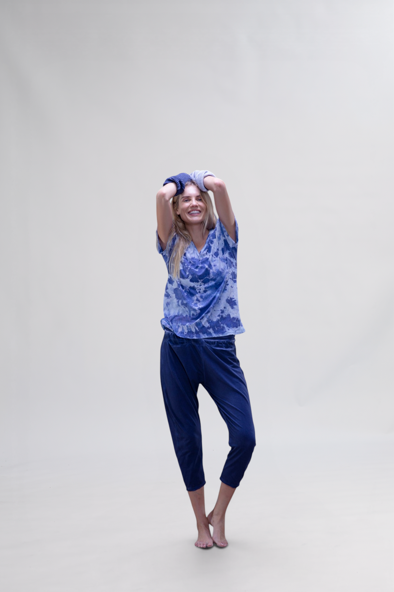 Blue Tie-dye