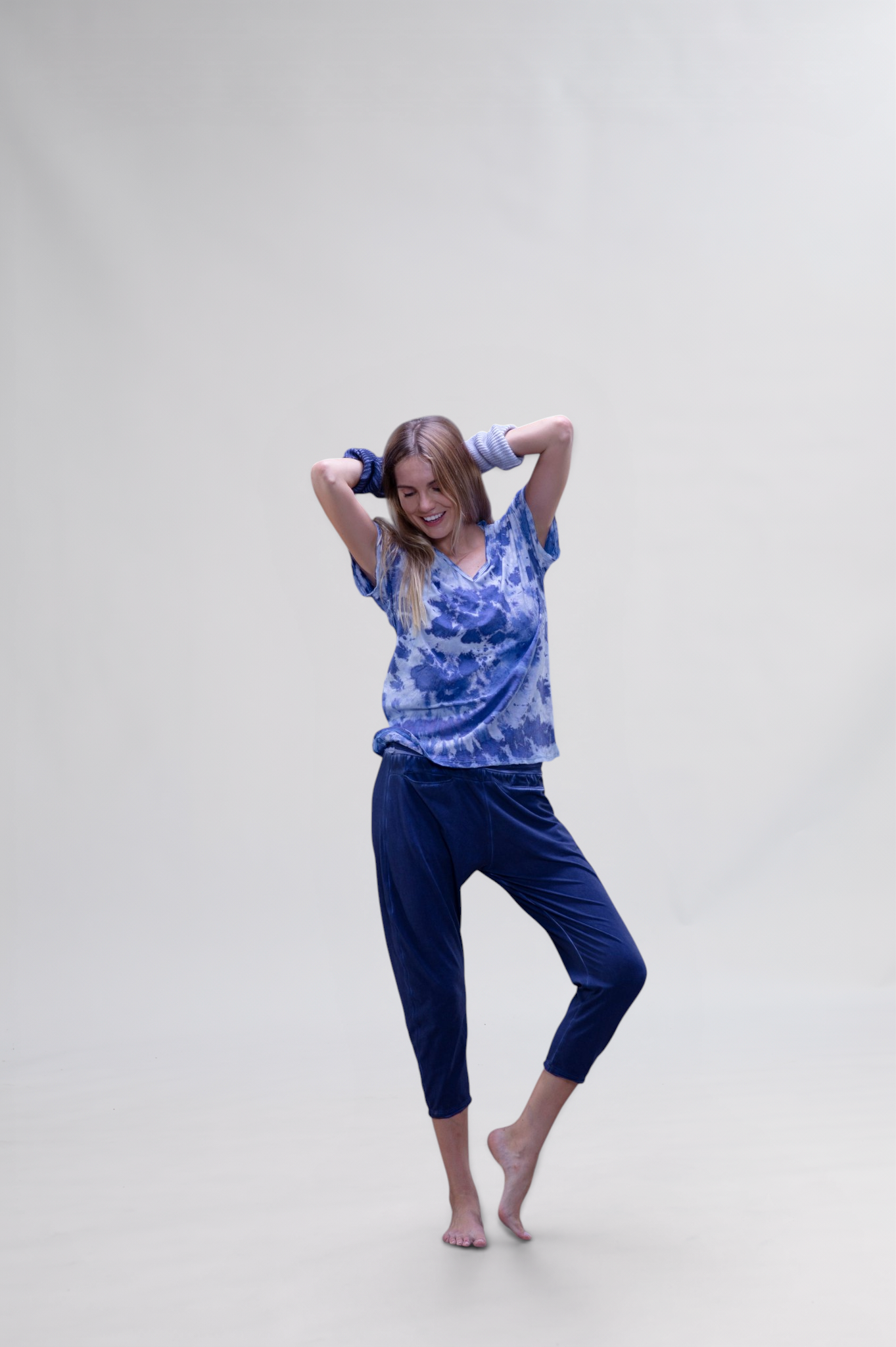 Blue Tie-dye