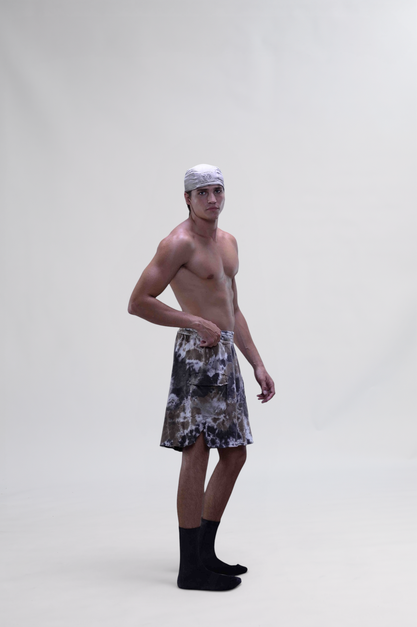 Brown Tie-dye