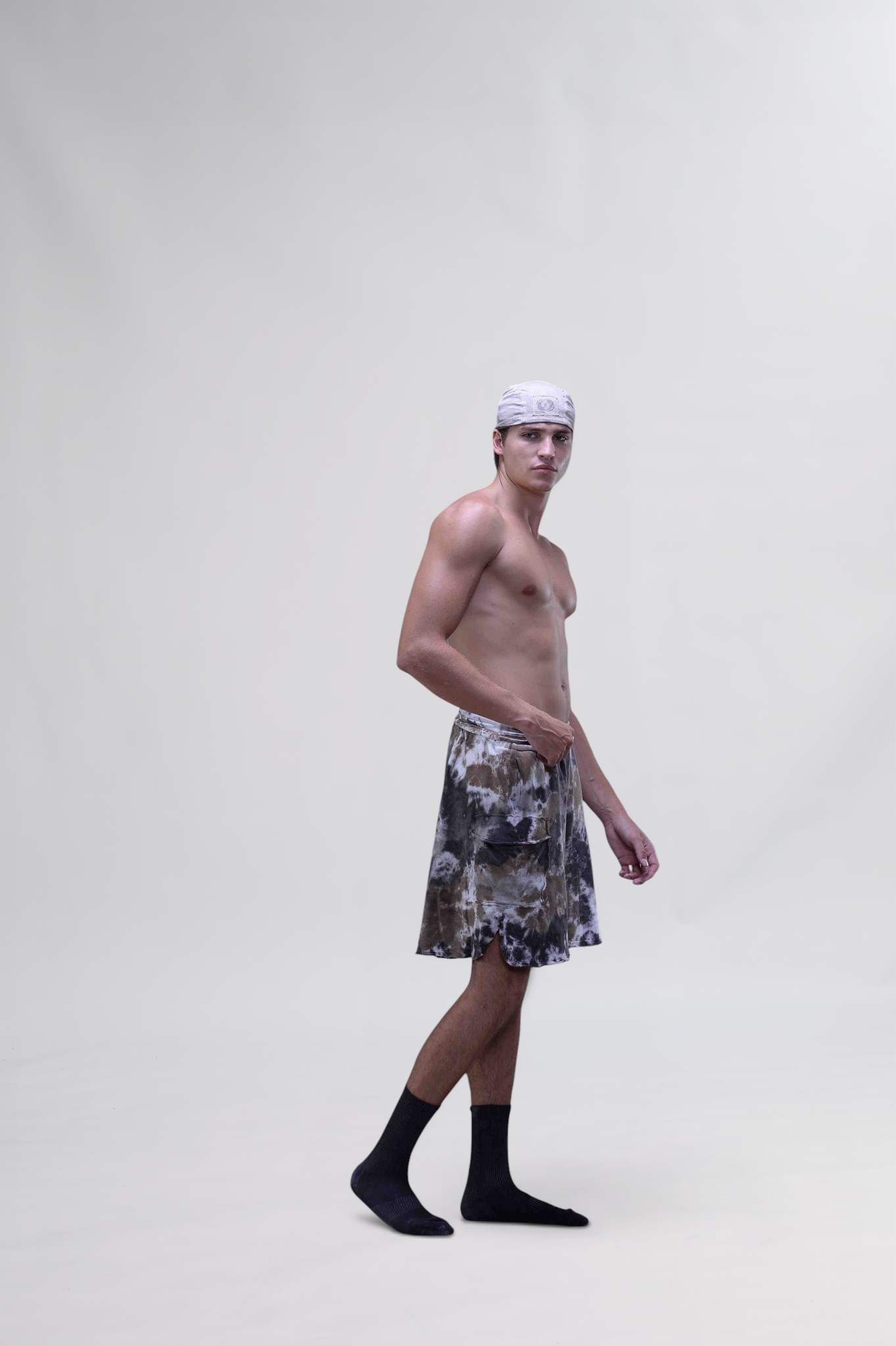 Brown Tie-dye