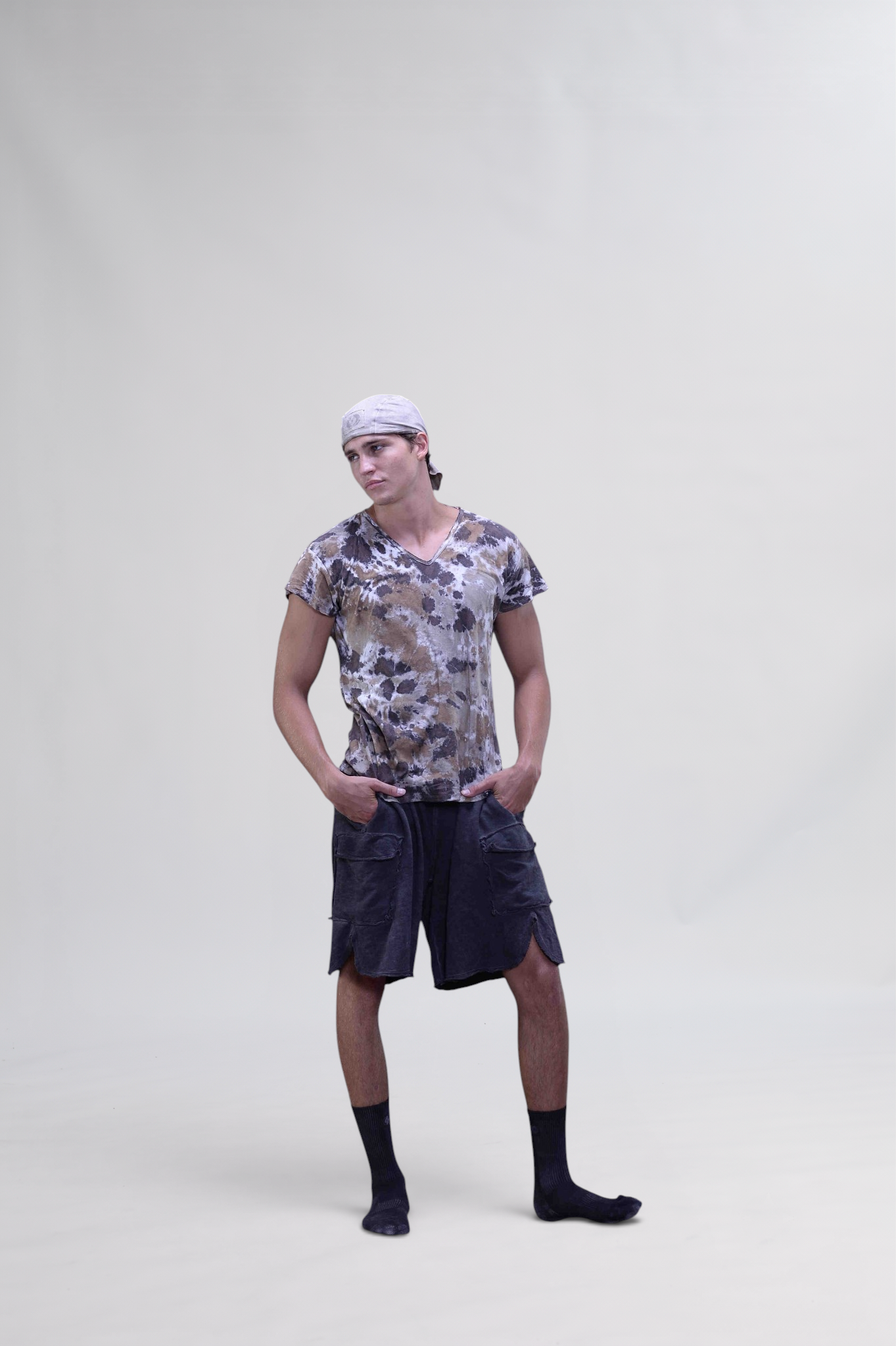 Brown Tie-dye