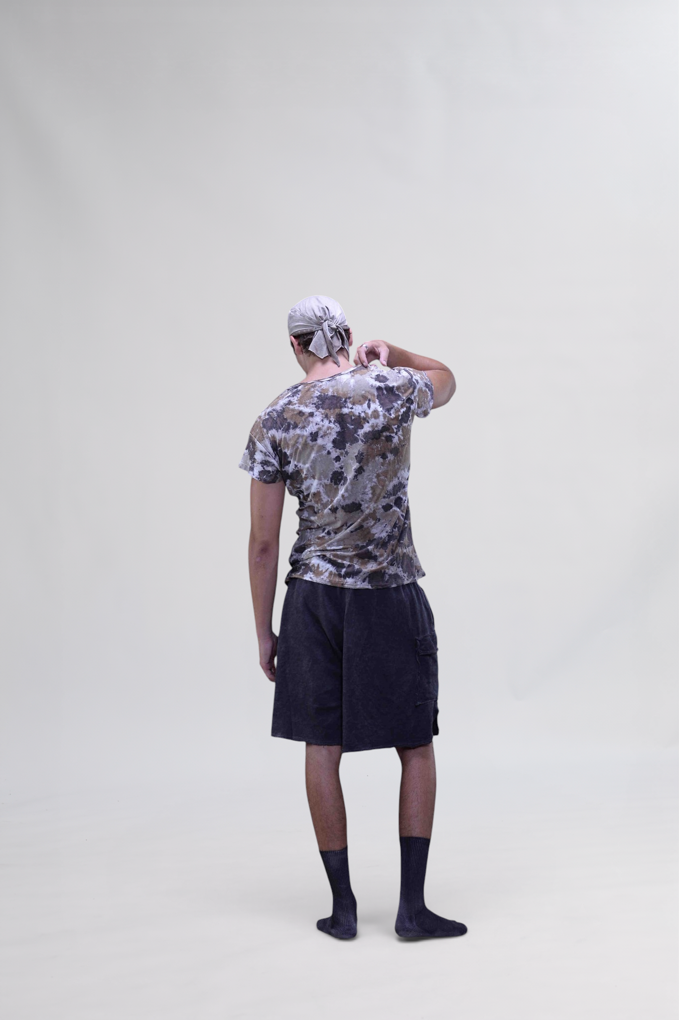 Brown Tie-dye
