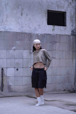 Unisex tie-dye shorts