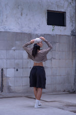 Crop sweater