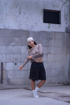 Crop sweater