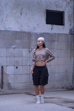 Crop sweater