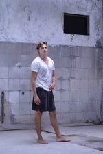 Unisex tie-dye shorts