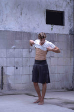 Unisex tie-dye shorts