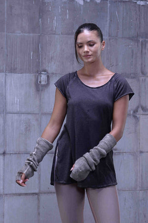 Rib Knit-Gloves