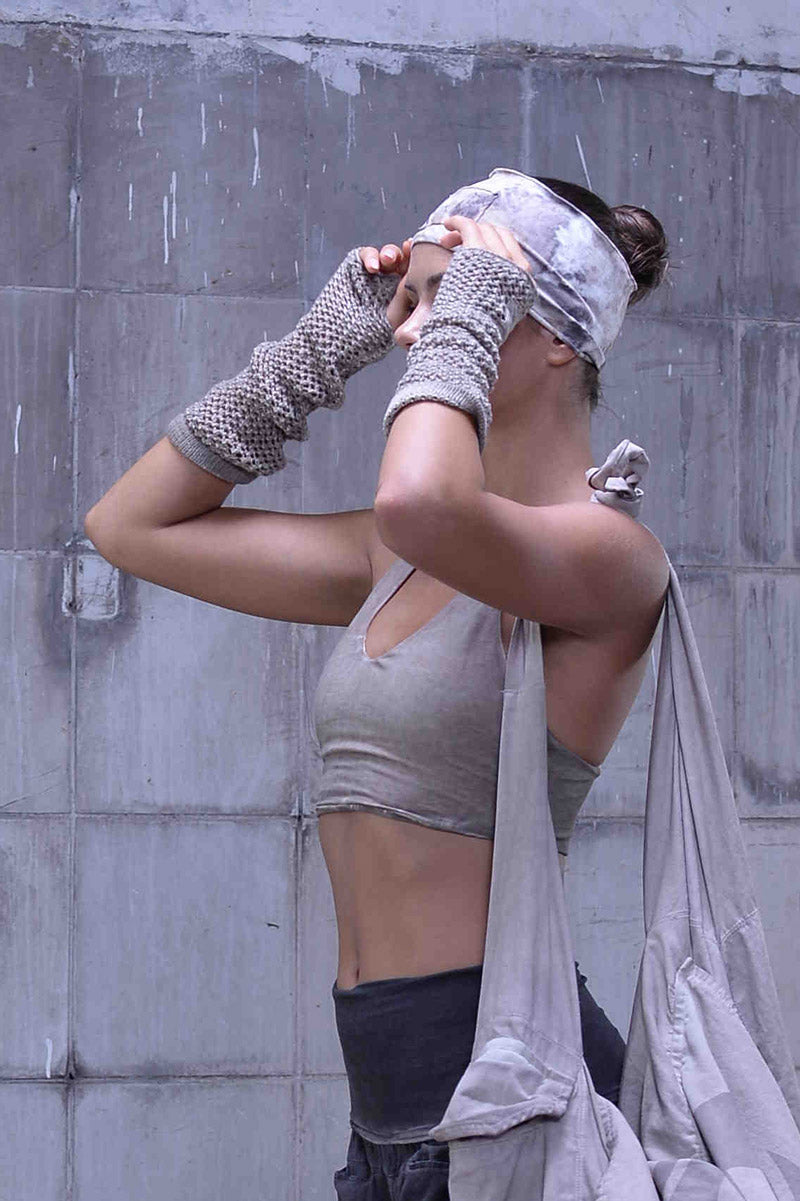 Net Knit-Gloves