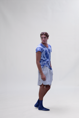 Blue Tie-dye
