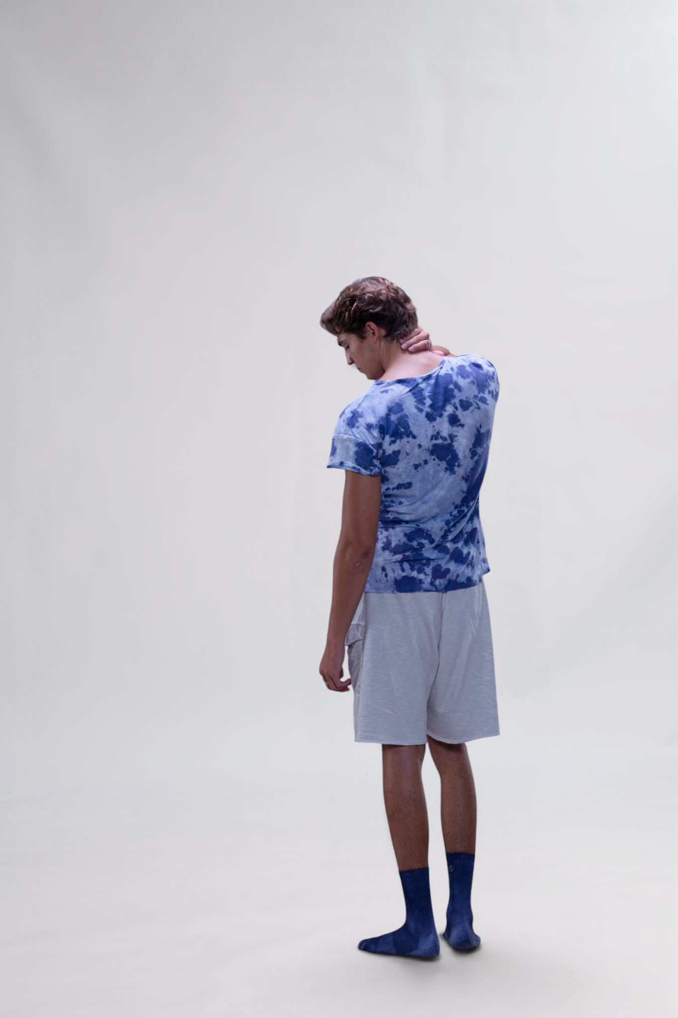 Blue Tie-dye