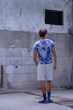 Unisex tie-dye shorts