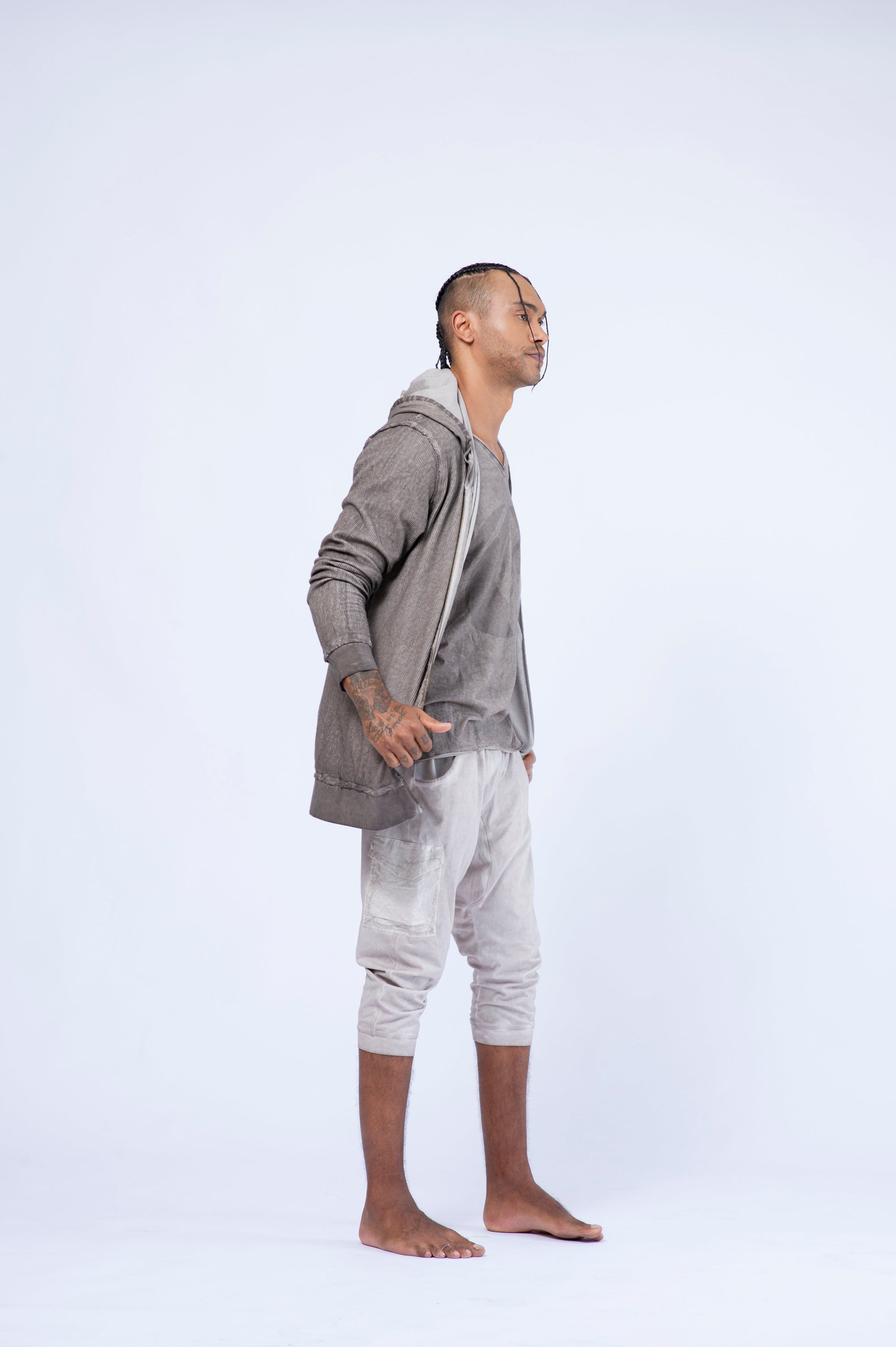 Double Waffle Hoodie Jacket