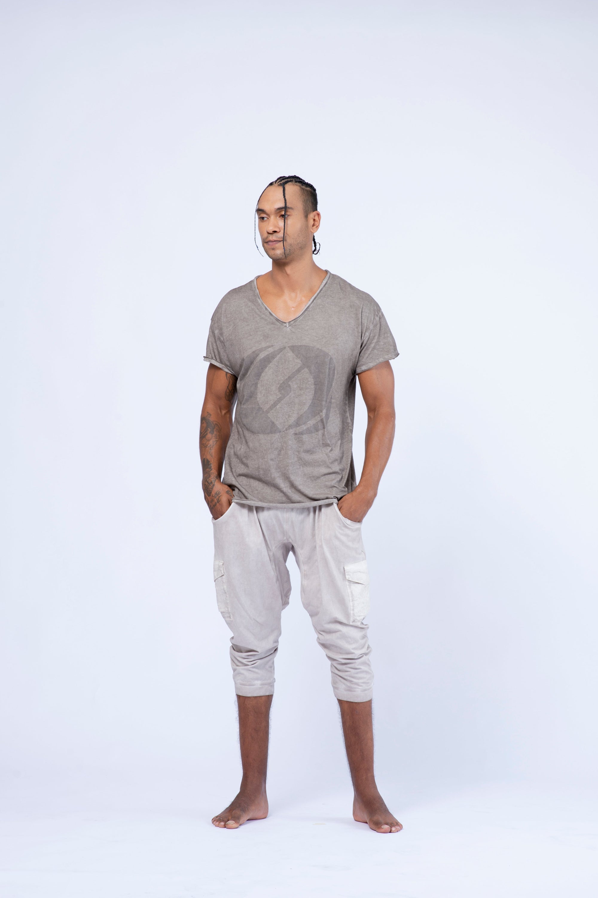 Capri Low Crotch Pants