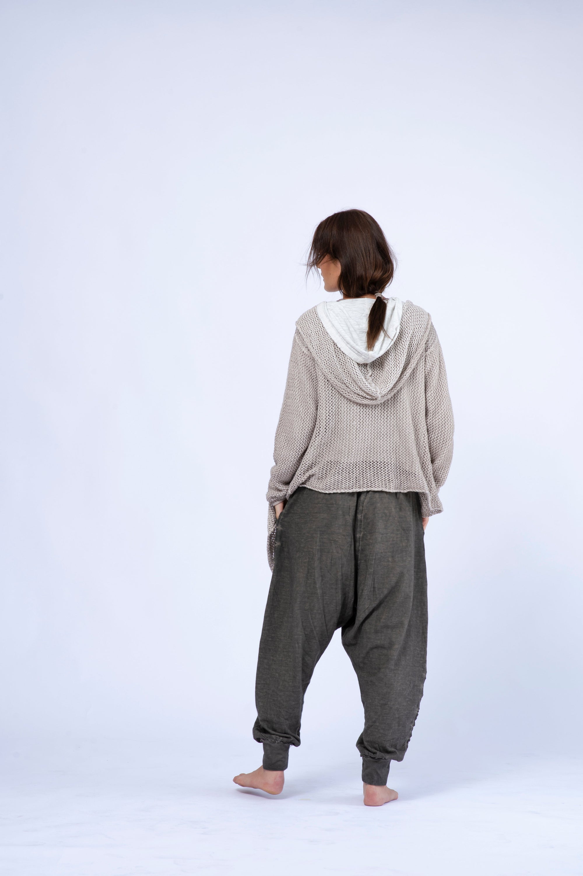 Knitwear Hoodie Blouse