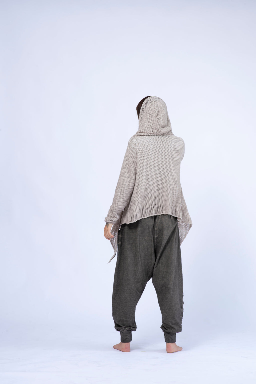 Knitwear Hoodie Blouse