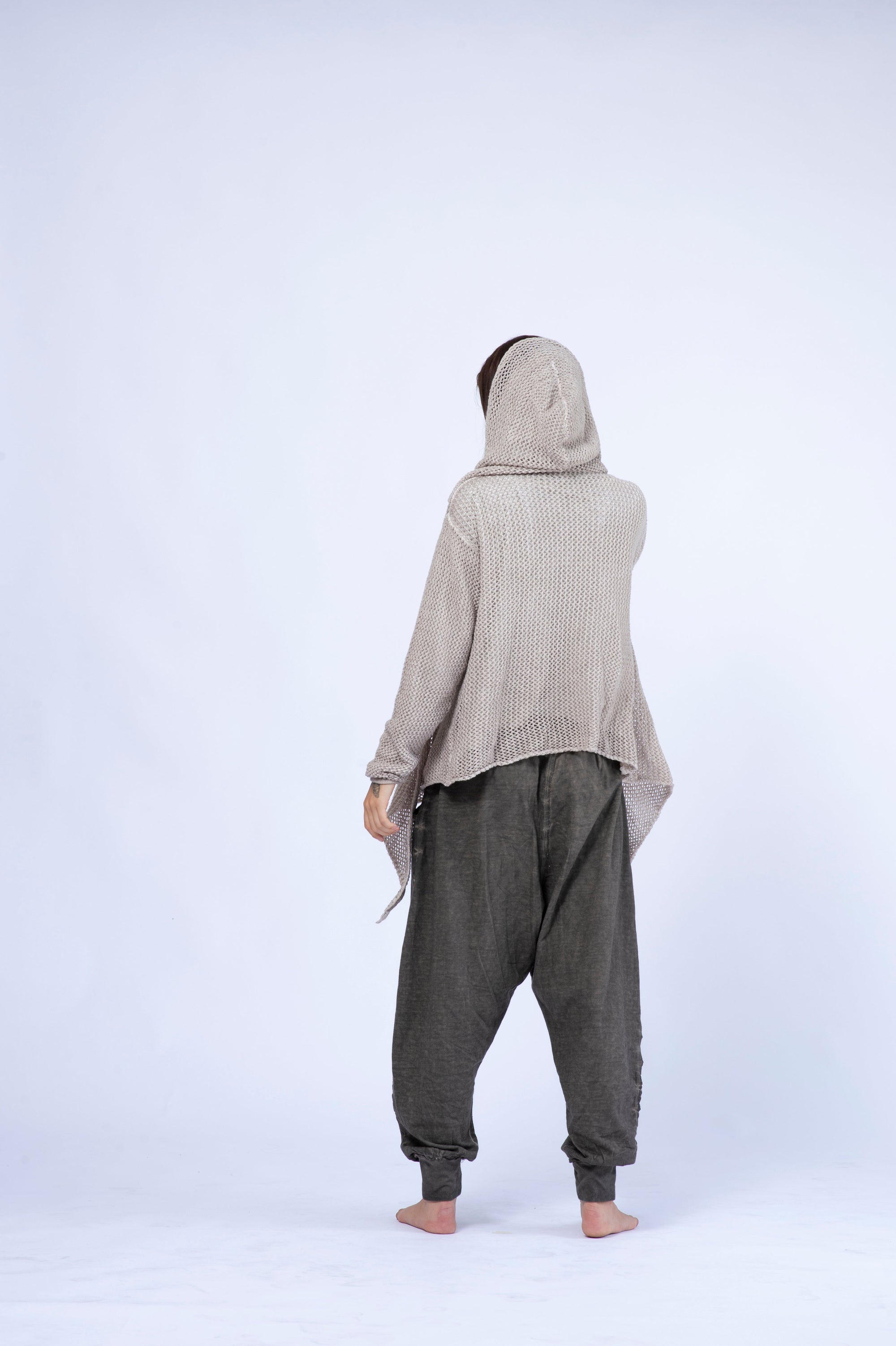 Knitwear Hoodie Blouse