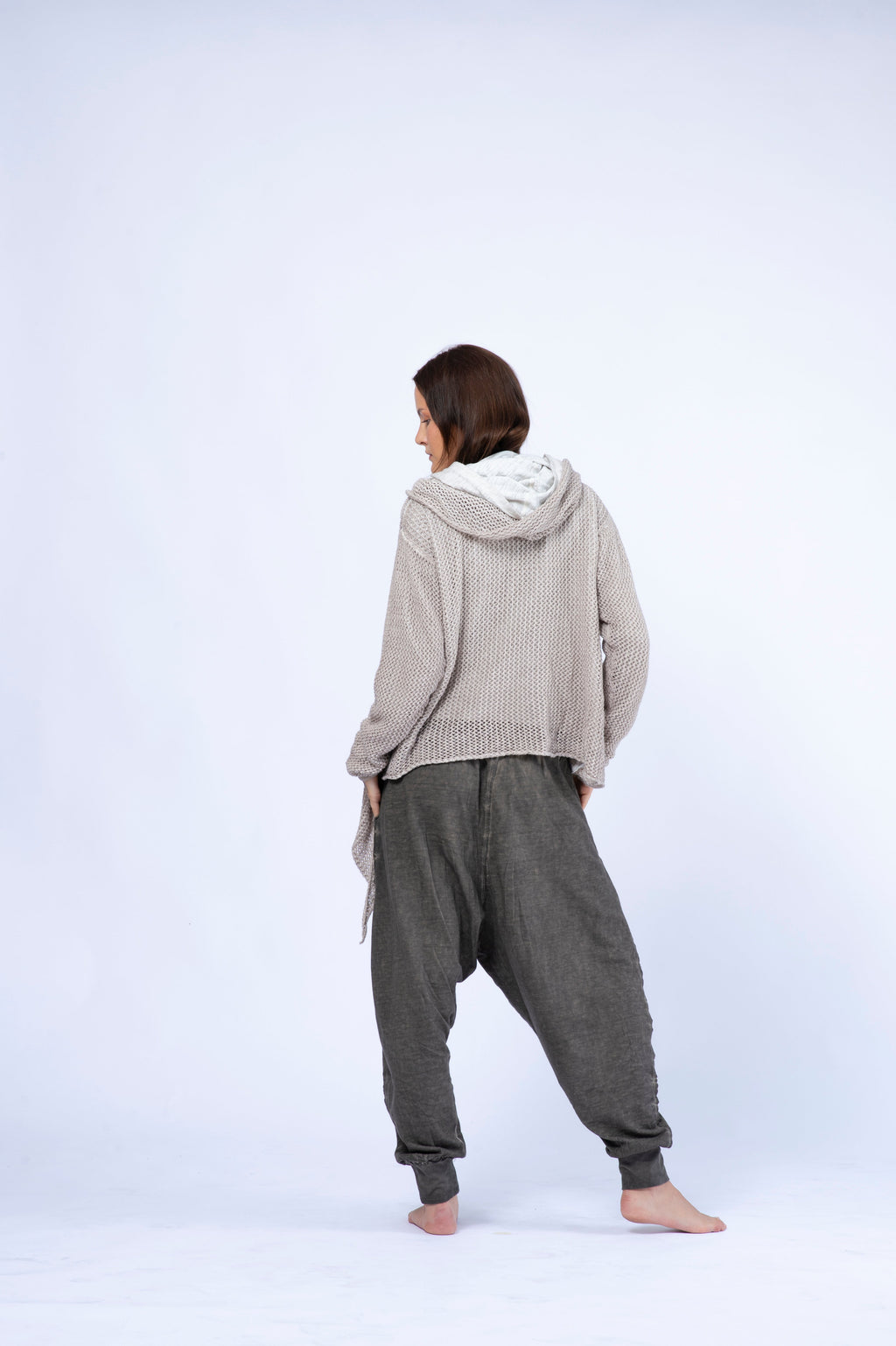 Knitwear Hoodie Blouse