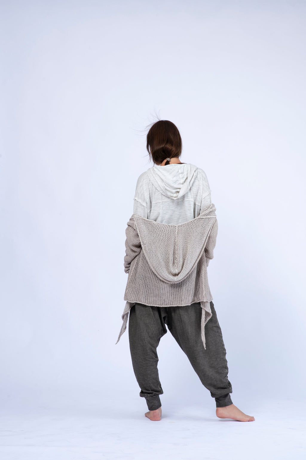 Knitwear Hoodie Blouse