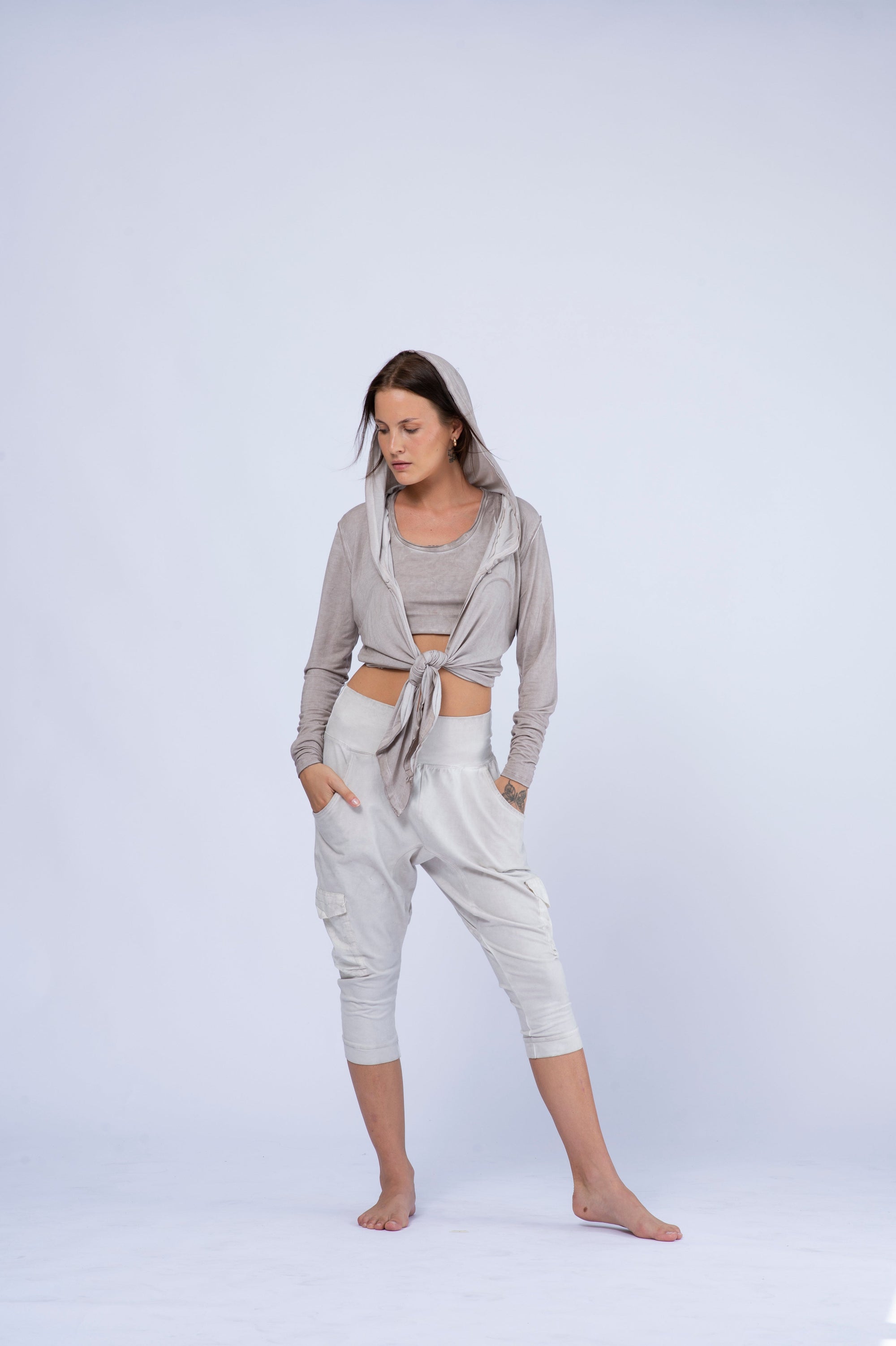 Capri Low Crotch Pants