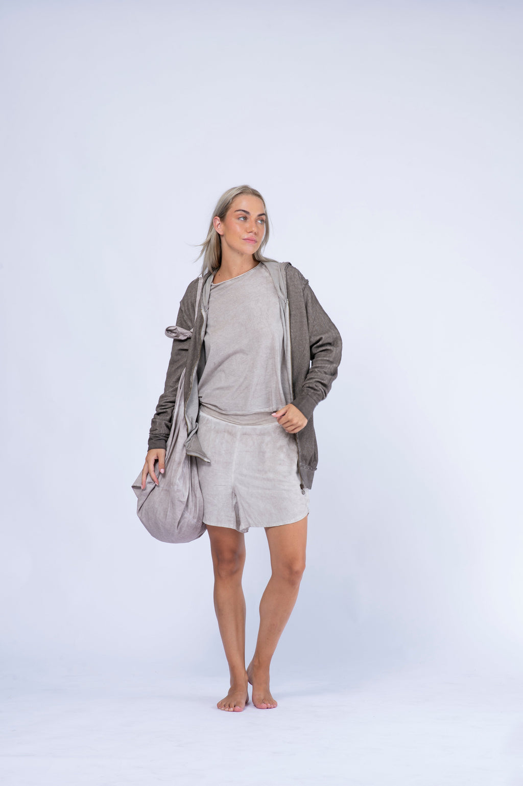 Double Waffle Hoodie Jacket