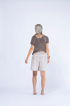 Crop Top Overlapping Back