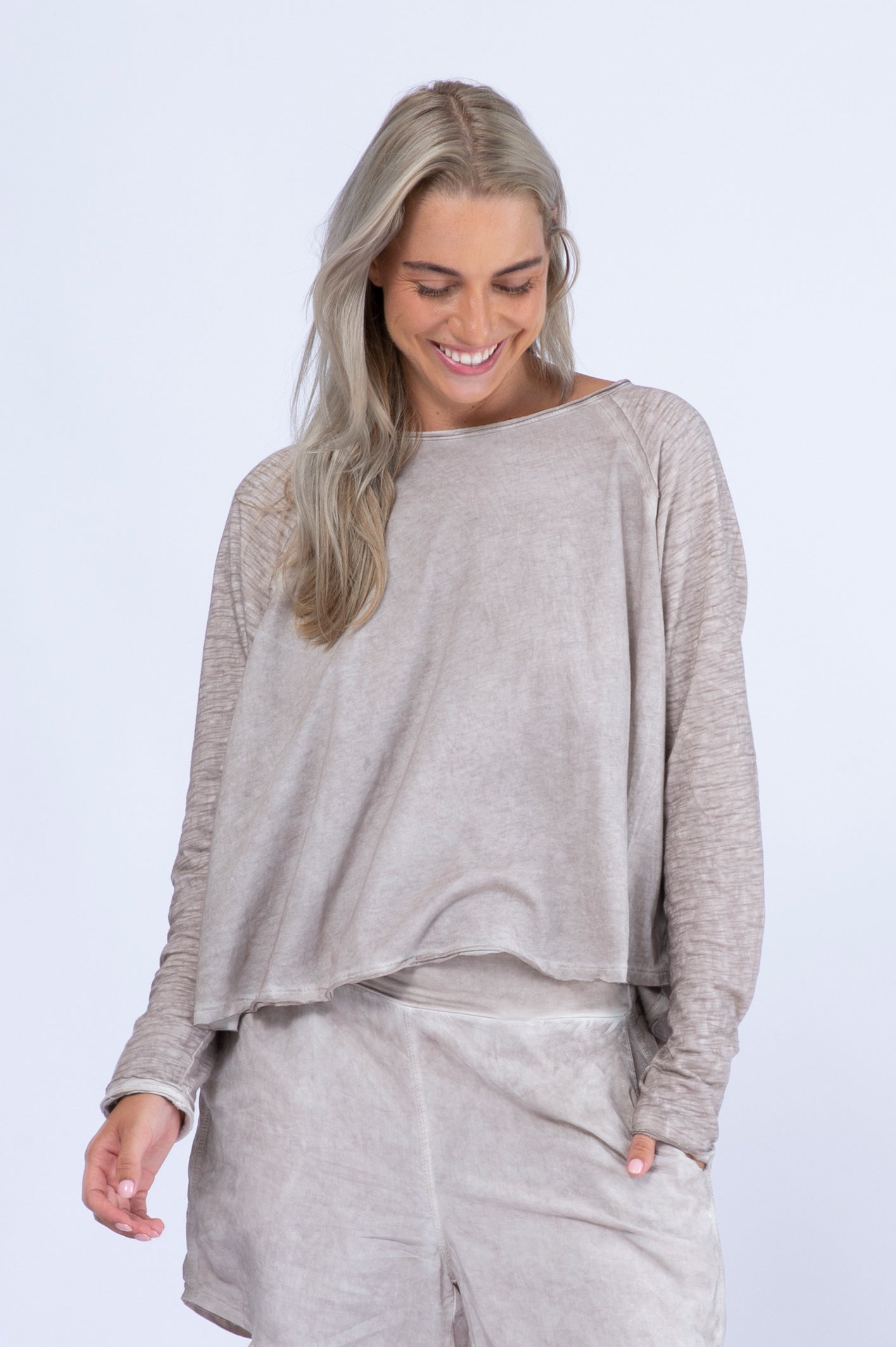 Long Sleeves Raglan Tshirt