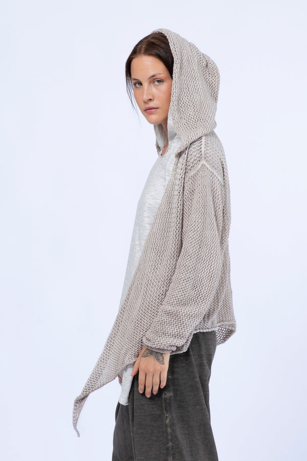 Knitwear Hoodie Blouse