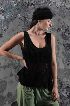 Knitted Long Tank Top