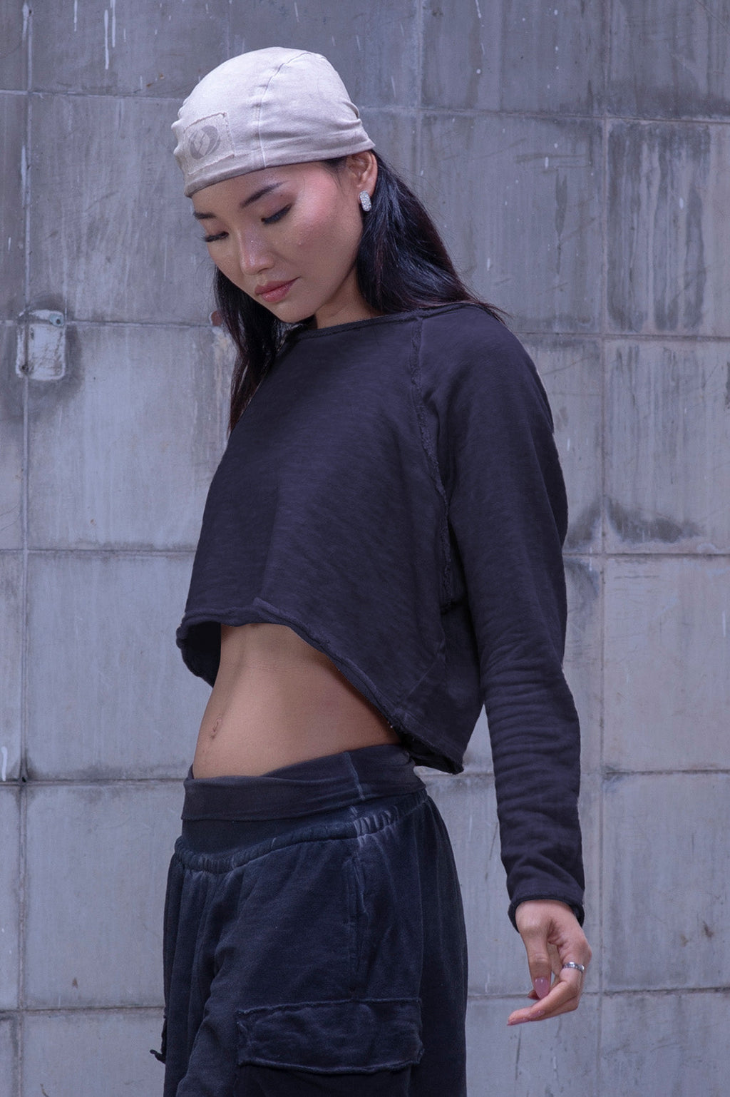 Crop sweater