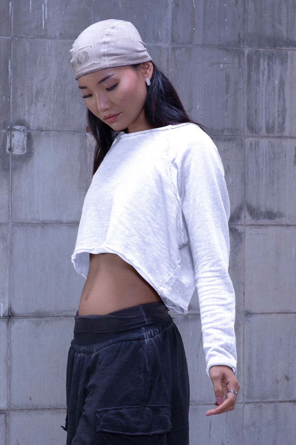 Crop sweater