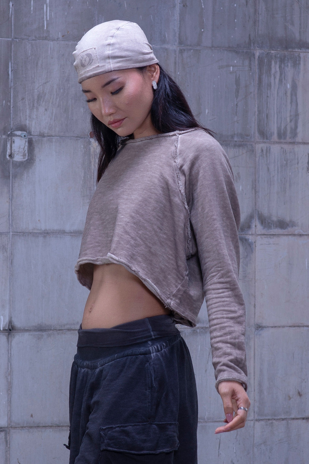 Crop sweater