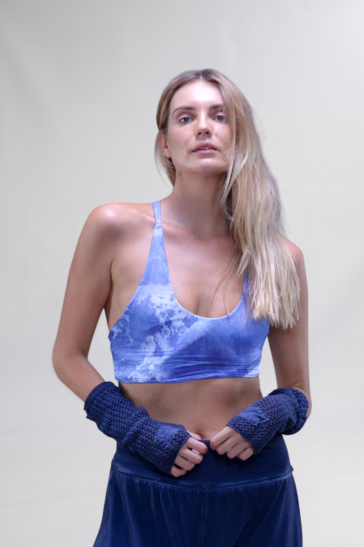 Blue Tie-dye