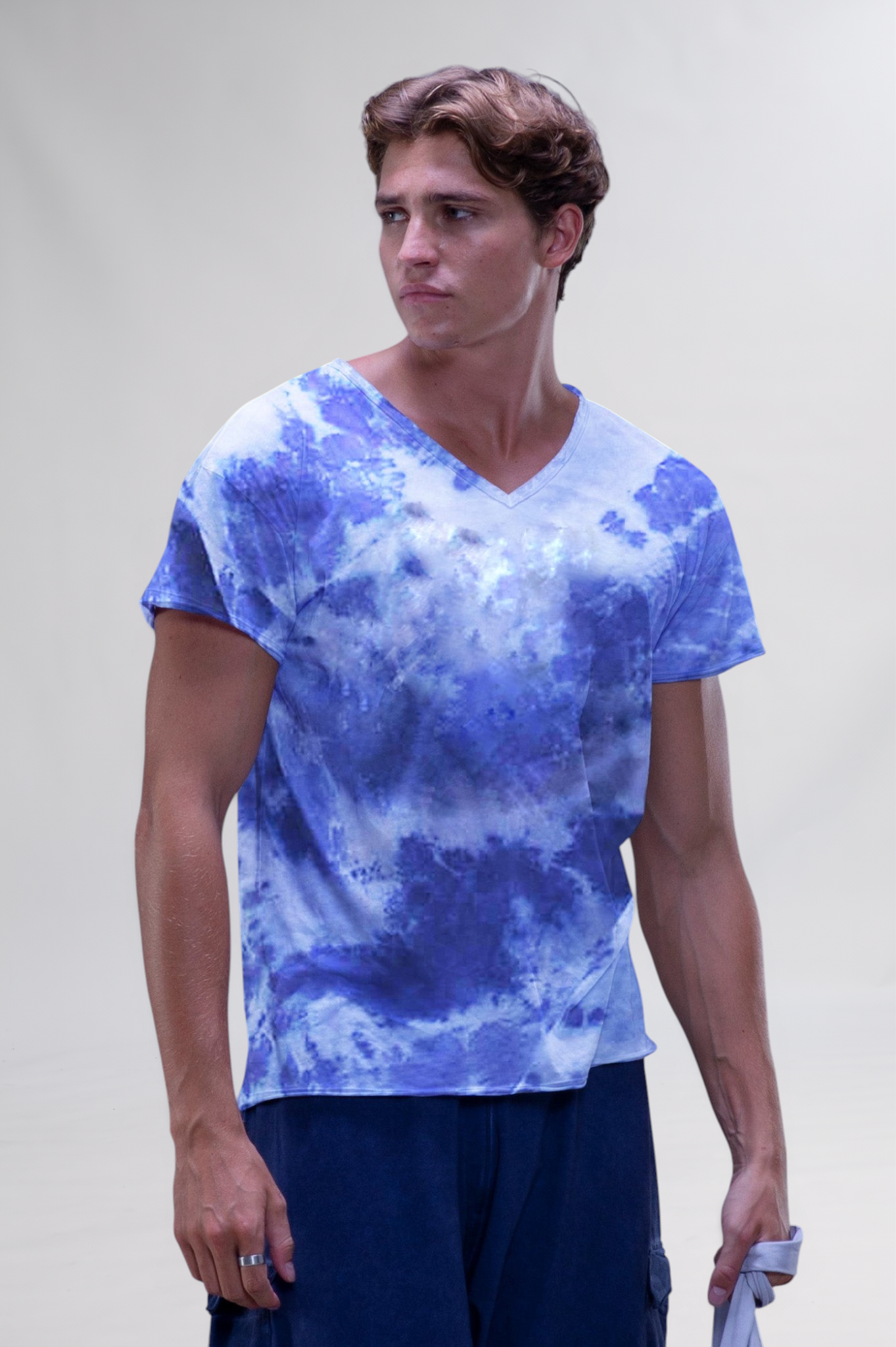 Blue Tie-dye