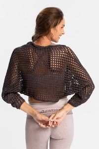 Cropped Knitted Bolero