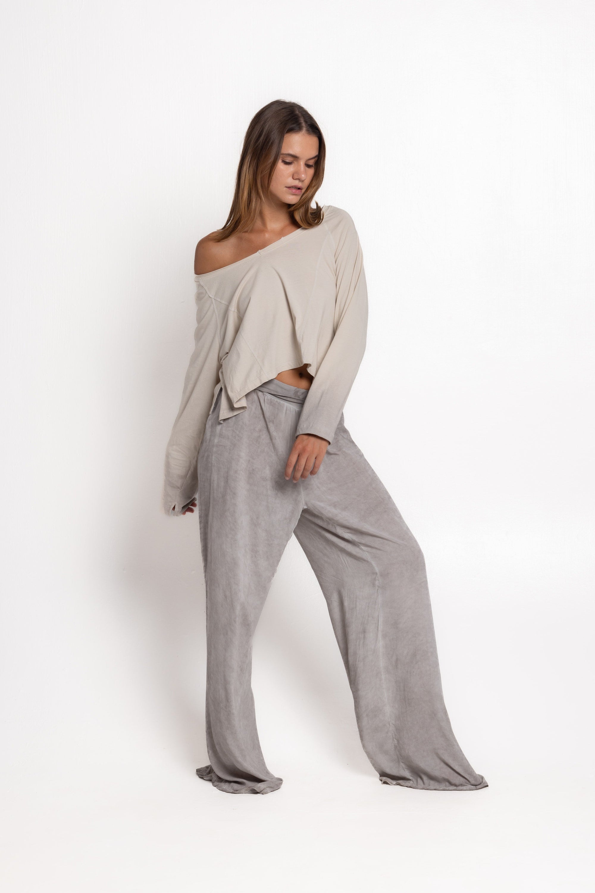 Long Wide Pants